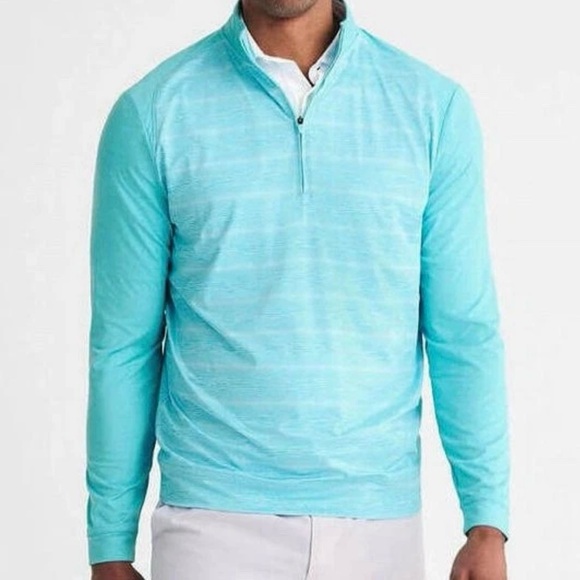 johnnie-O Other - Johnnie-O Baja Blue Bert Prep-Performance Quarter-Zip Pullover Golf
